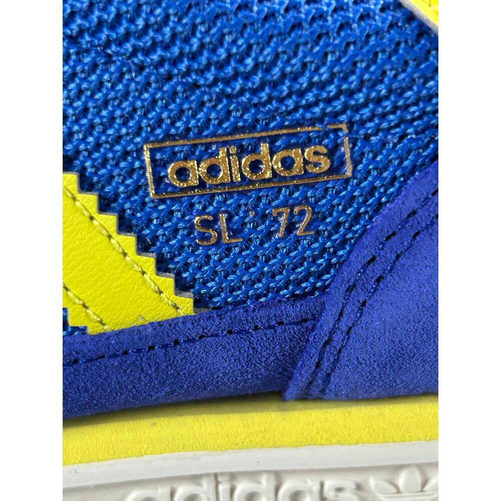 Adidas SL 72 RS Blue Yellow Running Shoes Women's Size 5 - Picture 4 of 9